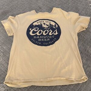 Coors Cream Short Sleeve T-Shirt
